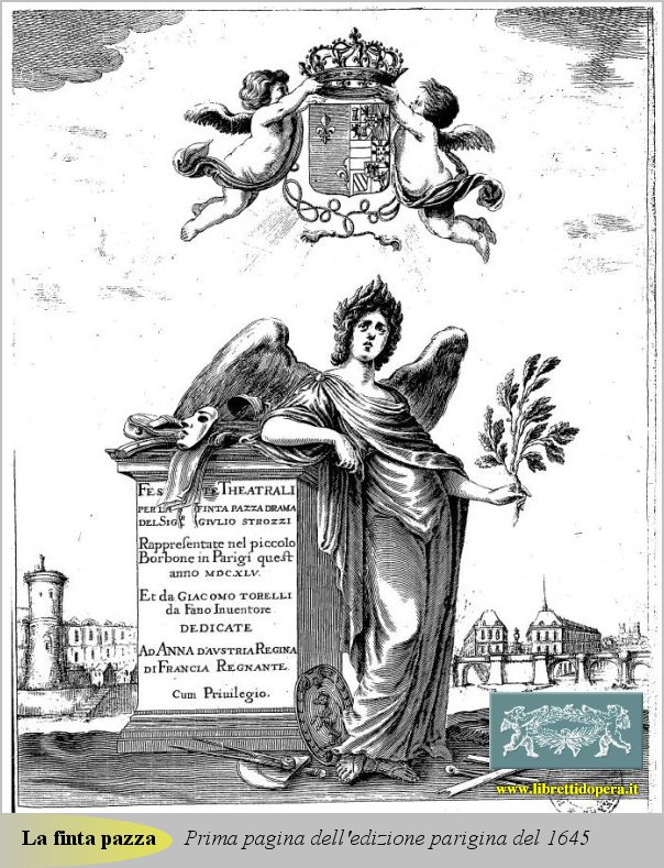 Prima pagina dell'edizione parigina del 1645