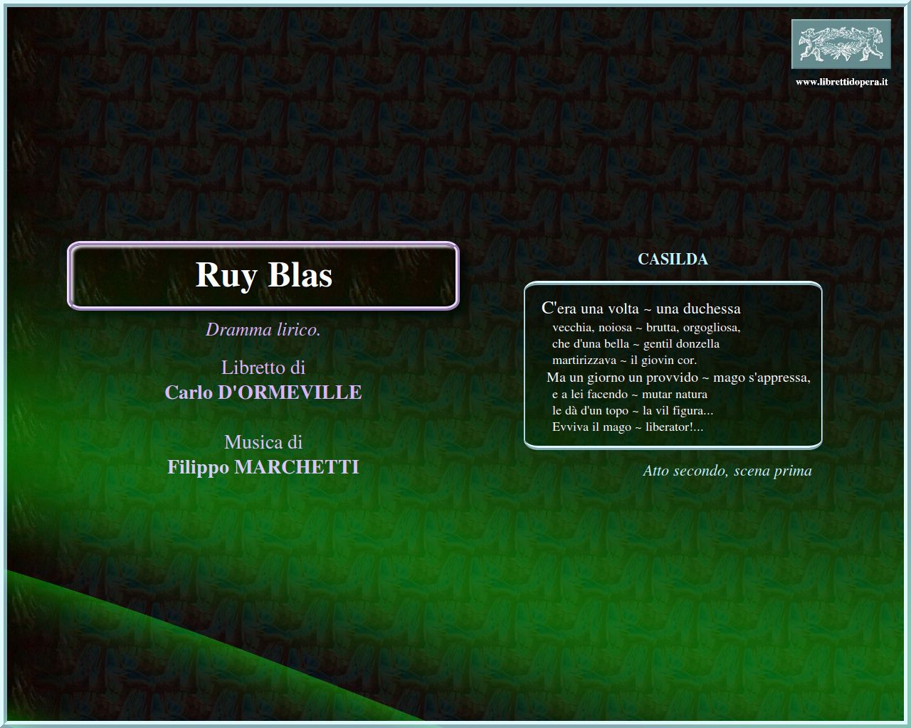 C'era una volta una duchessa C'era una volta una duchessa