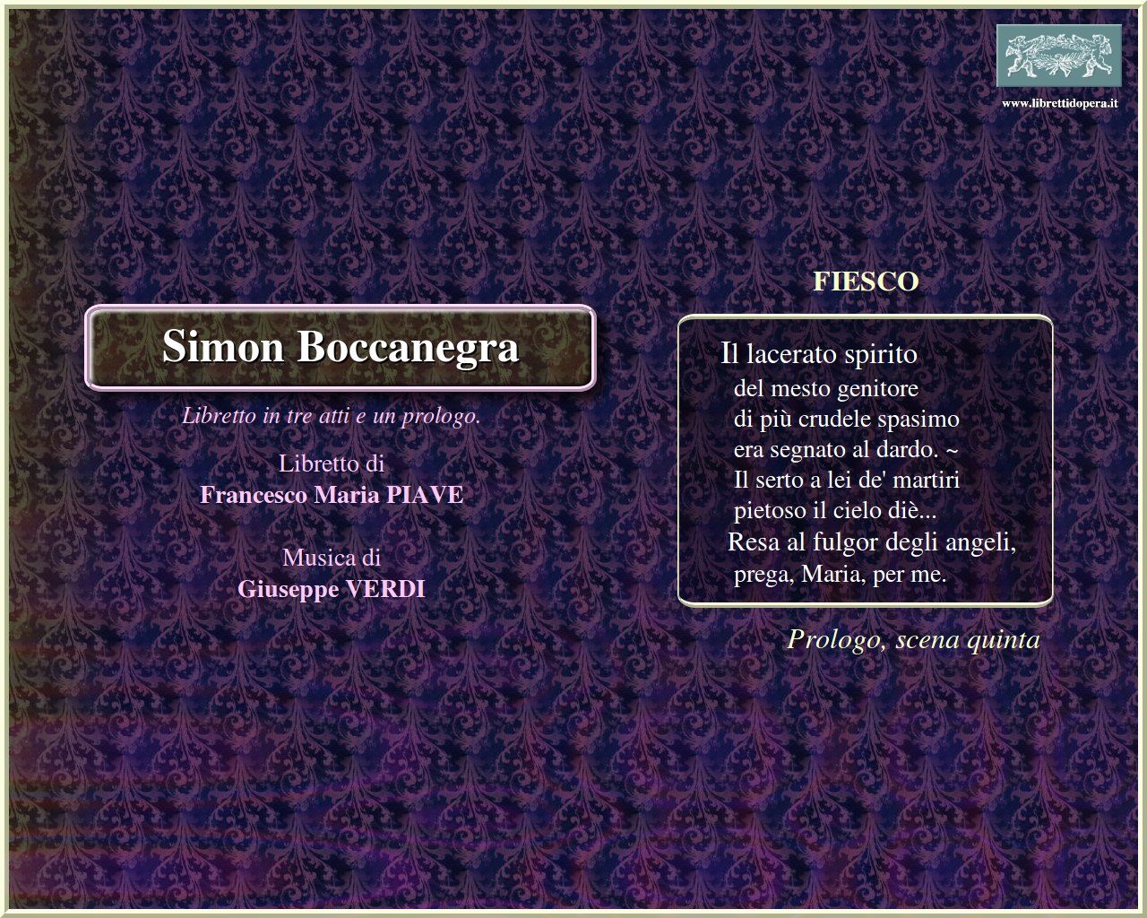 Il lacerato spirito Il lacerato spirito