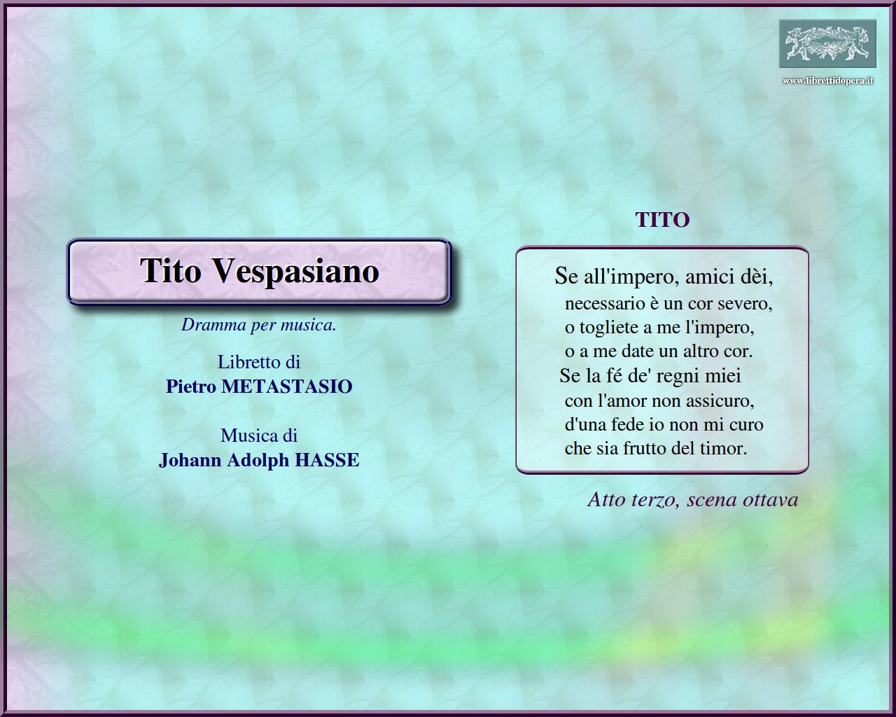 Se all'impero, amici dèi Se all'impero, amici dèi