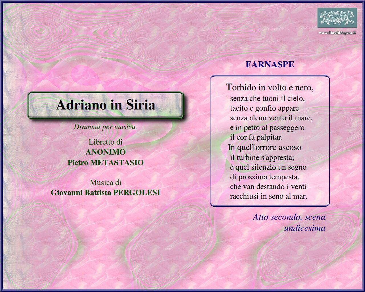 Torbido in volto e nero Torbido in volto e nero