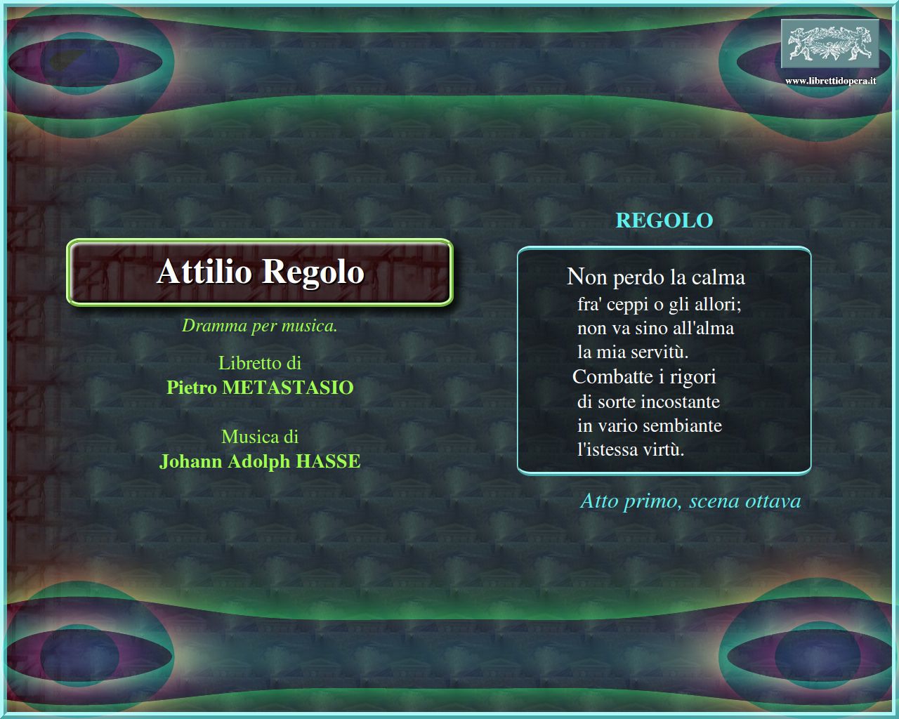 Non perdo la calma Non perdo la calma