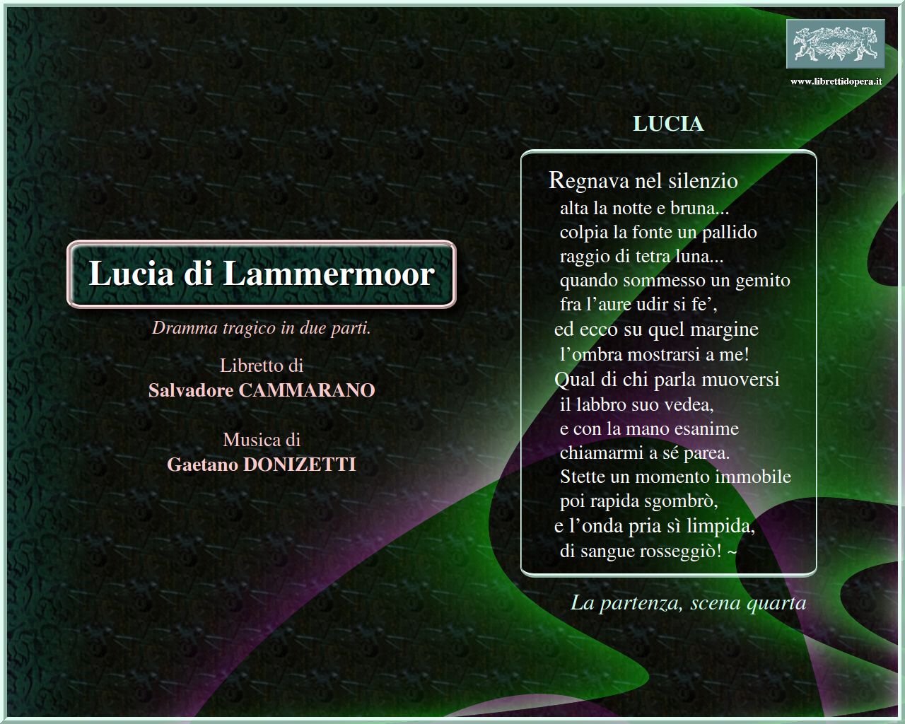 Regnava nel silenzio Regnava nel silenzio