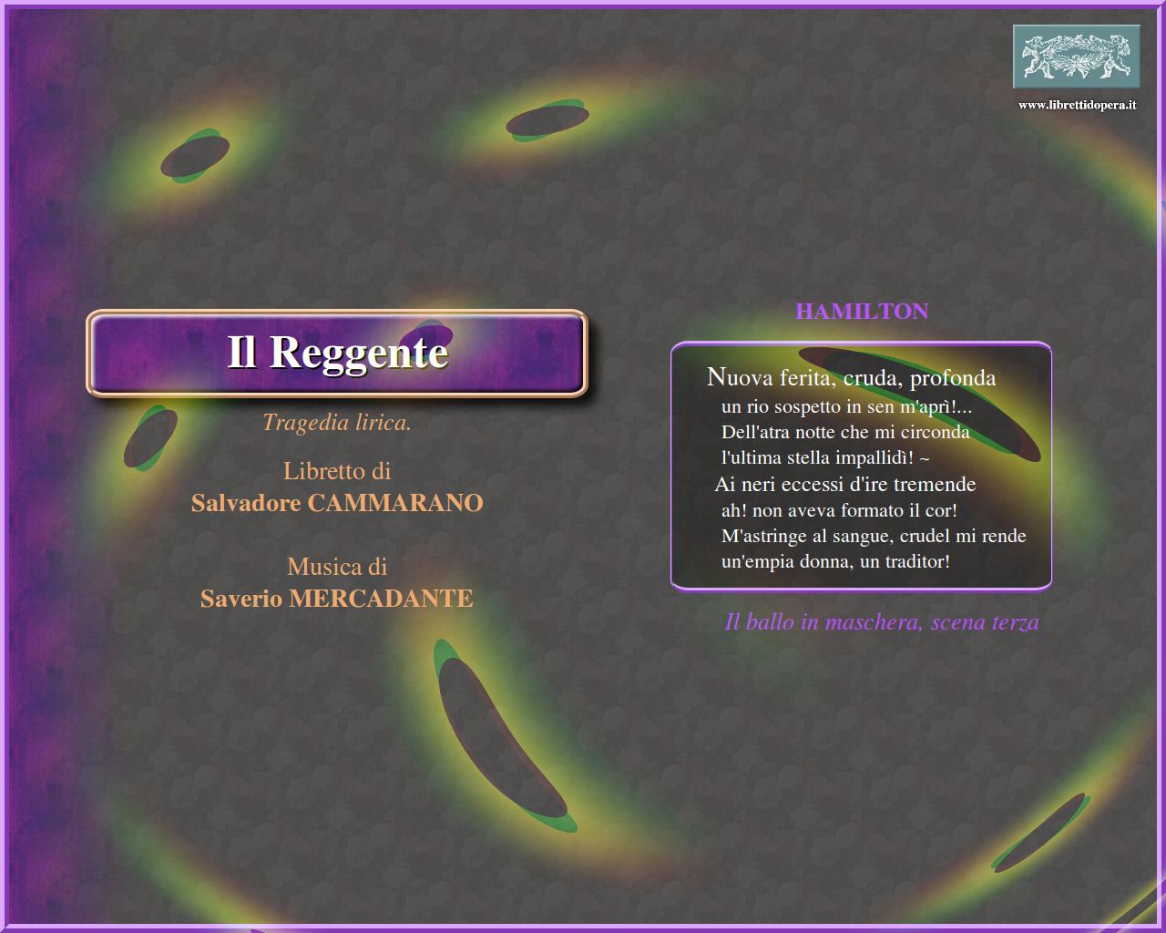 Nuova ferita, cruda, profonda Nuova ferita, cruda, profonda