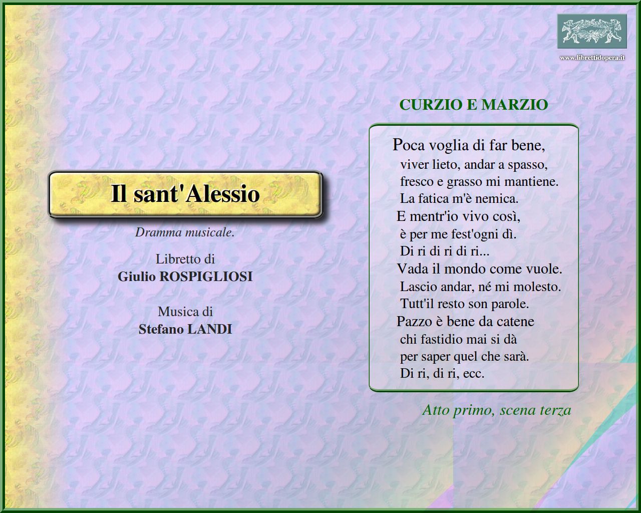 Poca voglia di far bene Poca voglia di far bene